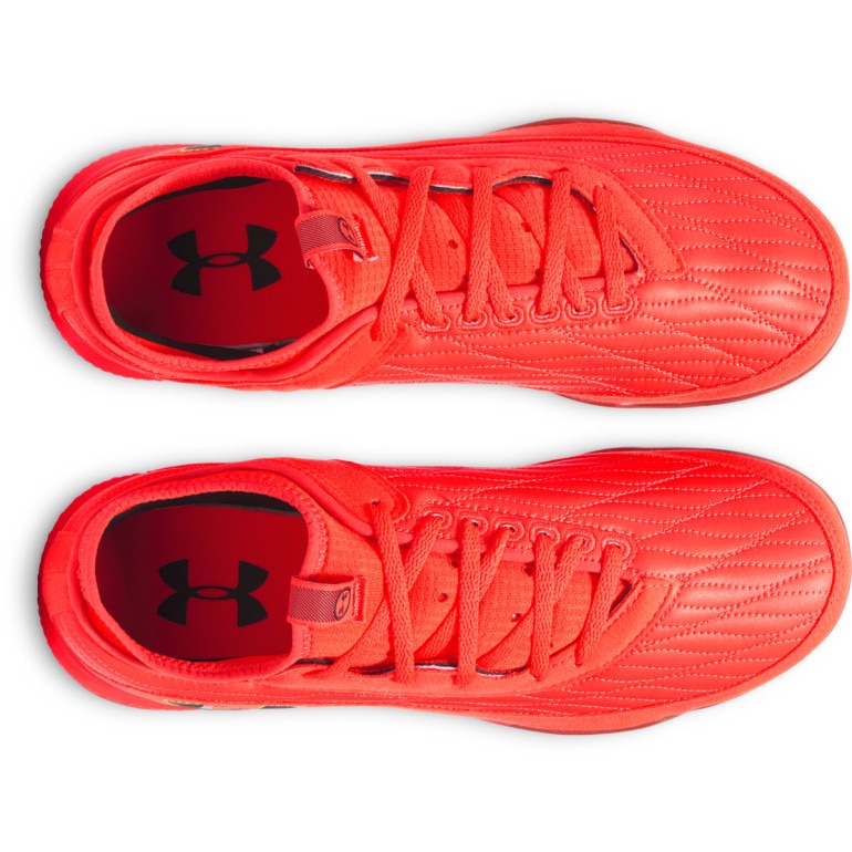 Buty piłkarskie halówki uniseks Under Armour UA Magnetico Select 4 Indoor - czerwone