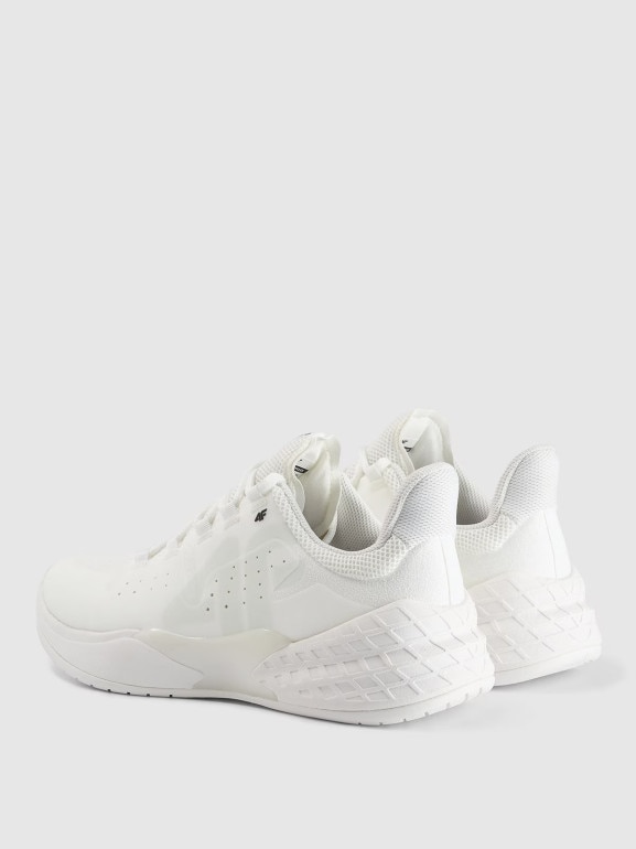 Męskie buty halowe 4F Destroyer 4FRSS25FSPOM165 - białe