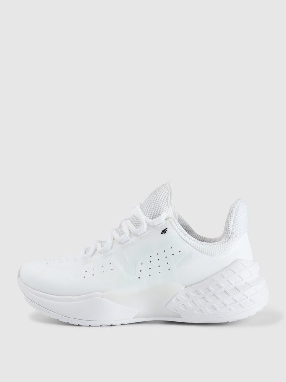 Damskie buty do sportów halowych 4F Destroyer 4FRSS25FSPOF169 - białe