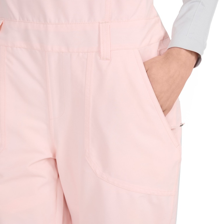 Damskie spodnie narciarskie Roxy Rideout Rib Pants - różowe