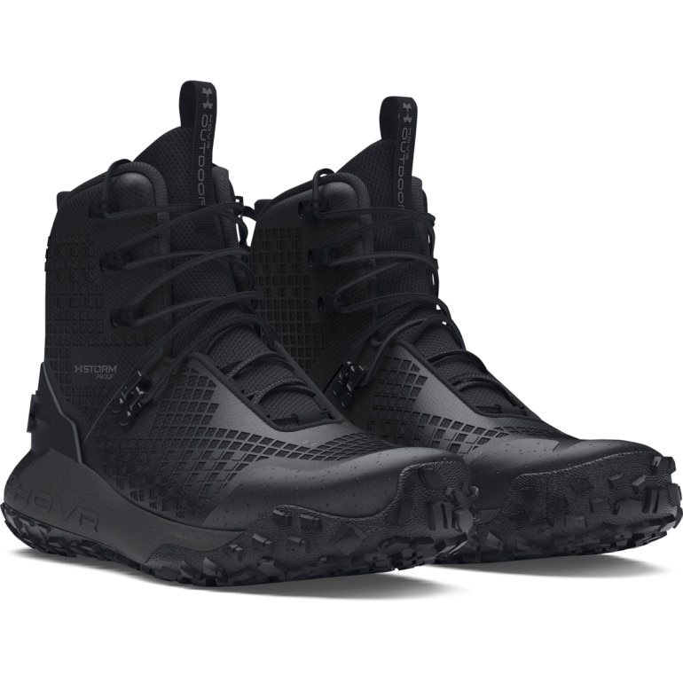 Męskie buty taktyczne Under Armour UA HOVR Dawn Waterproof 2.0 - czarne