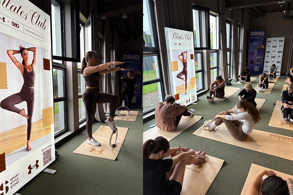 Under Armour x SAO Pilates Club - Cinnamon Edition. Cynamonowy finał naszego cyklu.