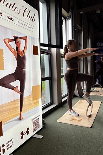 SportStyleStory x Under Armour x SAO Pilates Club Cinnamon Edition
