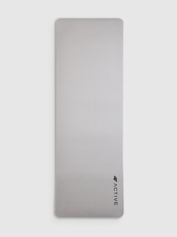 Mata treningowa antypoślizgowa (8 mm) 4F 4FRAW25AMATU042 - szara