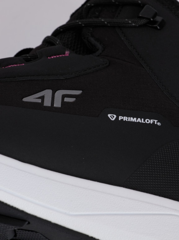 Damskie buty zimowe śniegowce DCX 4F 4FRAW25FWINF058 - czarne