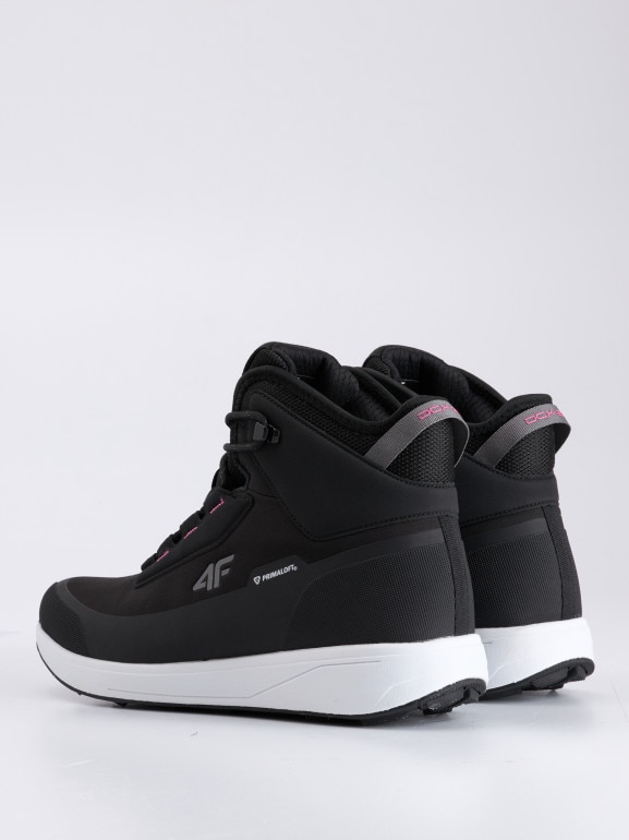 Damskie buty zimowe śniegowce DCX 4F 4FRAW25FWINF058 - czarne