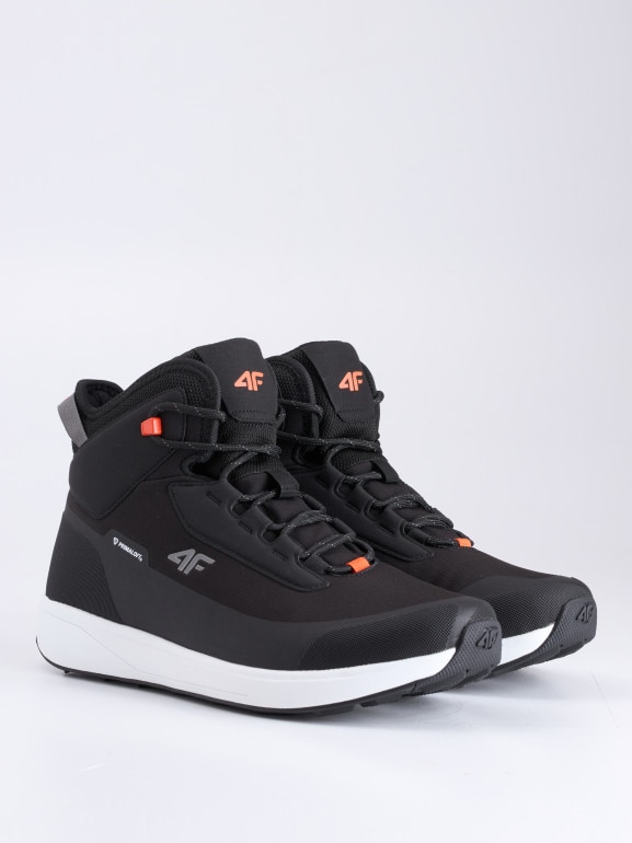 Męskie buty zimowe śniegowce 4F 4FRAW25FWINM064 - czarne