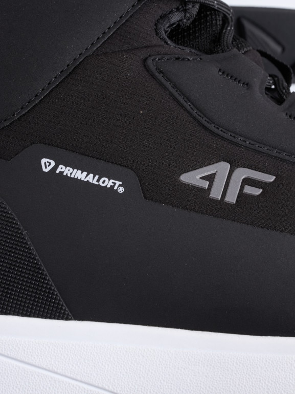 Męskie buty zimowe śniegowce 4F 4FRAW25FWINM064 - czarne