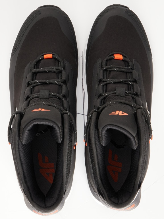 Męskie buty zimowe śniegowce 4F 4FRAW25FWINM064 - czarne