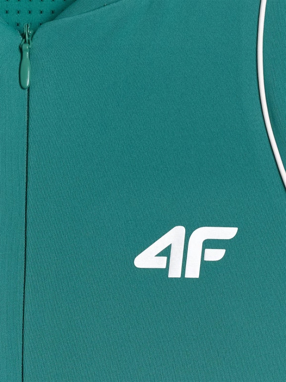 Damska sukienka tenisowa 4F 4FRAW25TFDRF004 - zielona