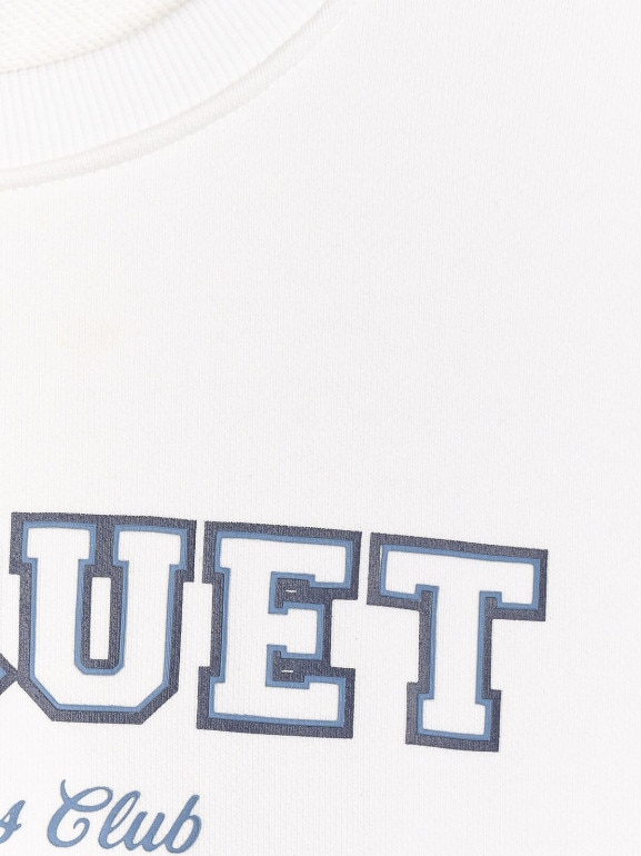 Damska bluza nierozpinana bez kaptura 4F 4FRAW25TSWSF2461 - biała