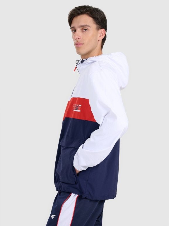 Męska kurtka przejściowa 4F 4FRAW25TSWSM2460 - granatowa