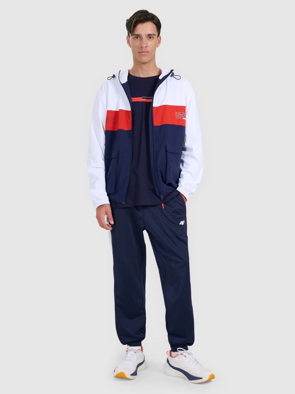 Męska kurtka przejściowa 4F 4FRAW25TSWSM2460 - granatowa