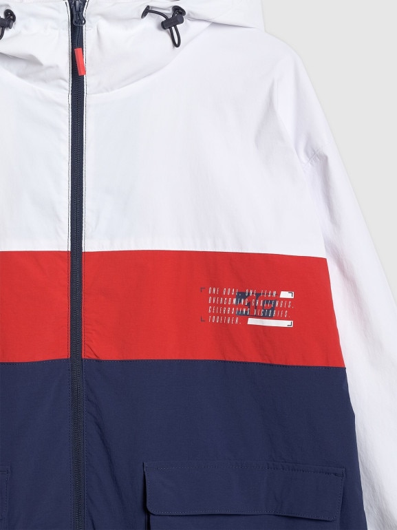 Męska kurtka przejściowa 4F 4FRAW25TSWSM2460 - granatowa