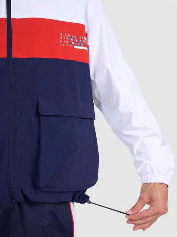 Męska kurtka przejściowa 4F 4FRAW25TSWSM2460 - granatowa