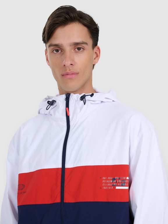 Męska kurtka przejściowa 4F 4FRAW25TSWSM2460 - granatowa