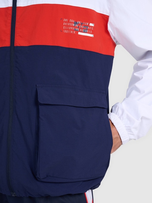 Męska kurtka przejściowa 4F 4FRAW25TSWSM2460 - granatowa