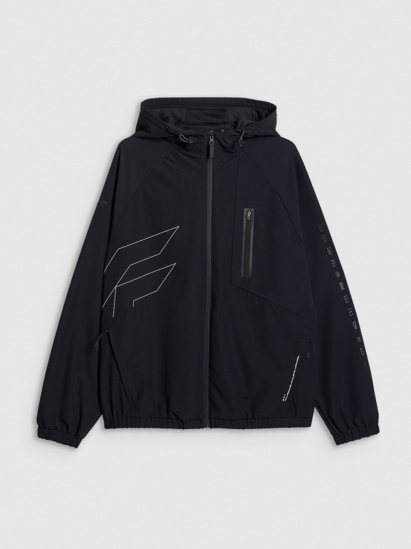 Męska kurtka przejściowa 4F 4FRAW25TSWSM2486 - czarna