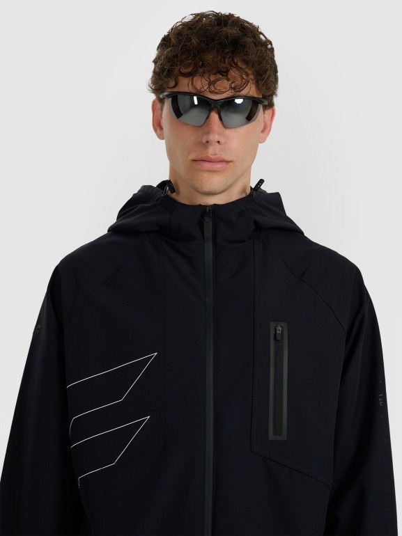 Męska kurtka przejściowa 4F 4FRAW25TSWSM2486 - czarna