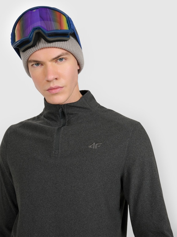 Męska bielizna termiczna (góra) 4F 4FRAW25UFLEM082 - szara