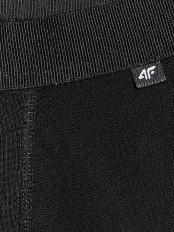 Męskie bokserki (3-pack) 4F 4FRMM00UBXSM068 - czarne