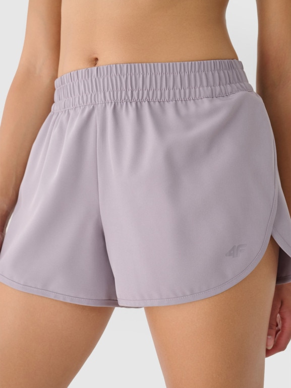 Damskie spodenki plażowe 4F 4FRSS24UBDSF158 - szare