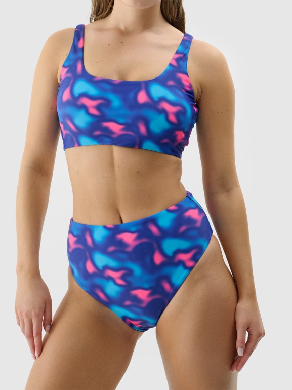 Damski kostium kąpielowy (dół) 4F 4FRSS24UBKBF070 - multikolor