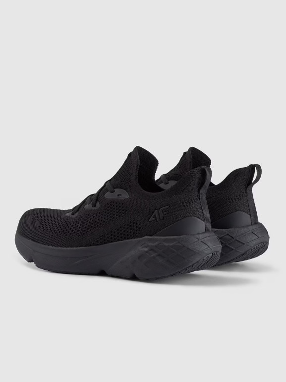 Damskie sneakersy 4F Velocore E-knit 4FRSS25FSPOF171 - czarne