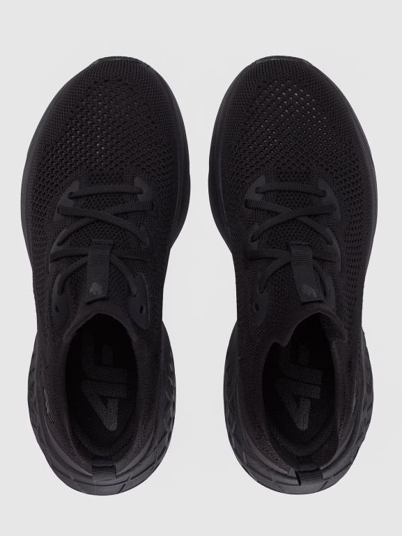 Damskie sneakersy 4F Velocore E-knit 4FRSS25FSPOF171 - czarne