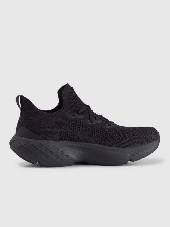 Damskie sneakersy 4F Velocore E-knit 4FRSS25FSPOF171 - czarne