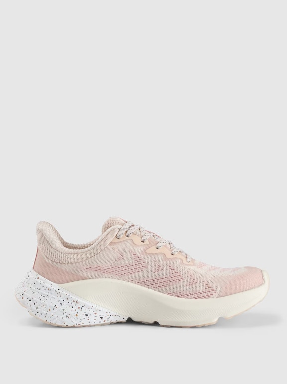 Damskie buty do biegania 4F Freemove Elevated Mesh 4FRSS25FSPOF180 - beżowe