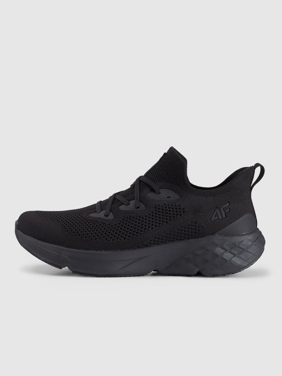 Męskie sneakersy 4F Velocore E-knit 4FRSS25FSPOM147 - czarne