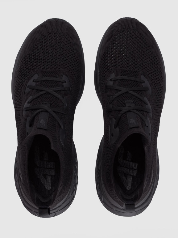Męskie sneakersy 4F Velocore E-knit 4FRSS25FSPOM147 - czarne