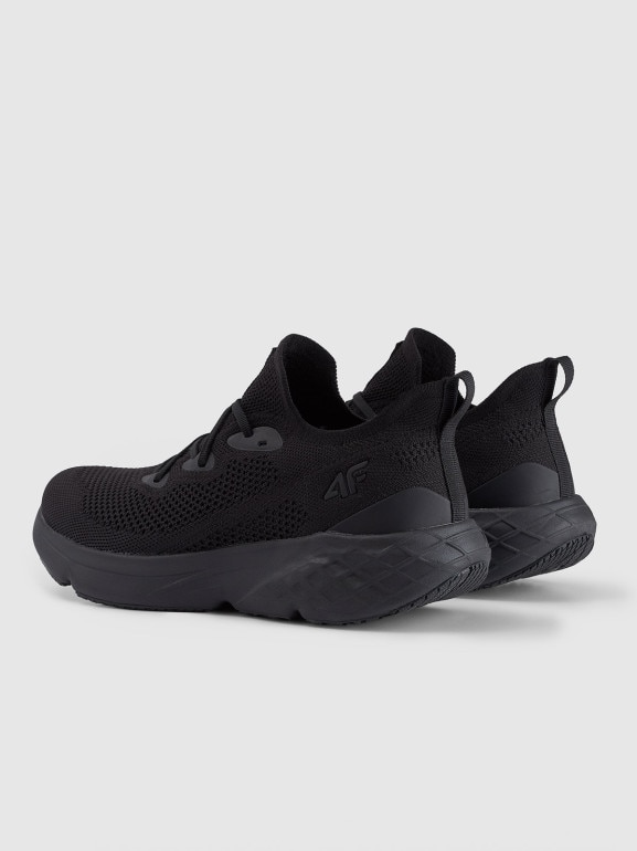 Męskie sneakersy 4F Velocore E-knit 4FRSS25FSPOM147 - czarne