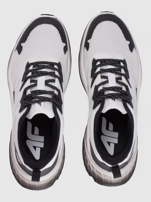Męskie buty do biegania Freemove Mesh 4F 4FRSS25FSPOM153 - białe