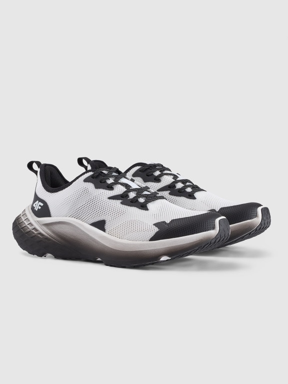 Męskie buty do biegania Freemove Mesh 4F 4FRSS25FSPOM153 - białe