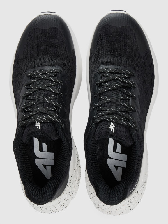 Męskie buty do biegania 4F Freemove Elevated Mesh 4FRSS25FSPOM164 - czarne