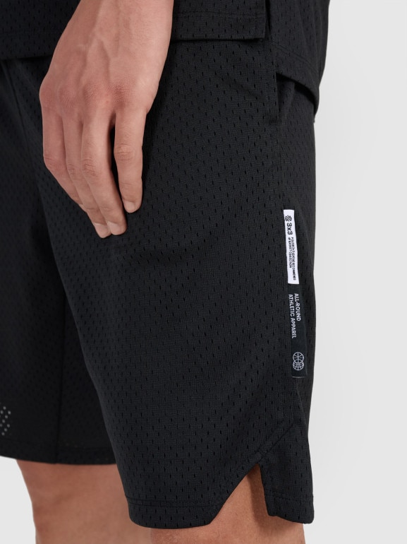 Męskie spodenki do koszykówki 4F 4FRSS25TFSHM1230 - czarne