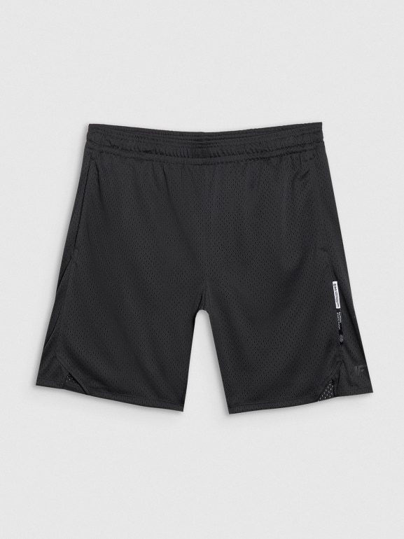 Męskie spodenki do koszykówki 4F 4FRSS25TFSHM1230 - czarne