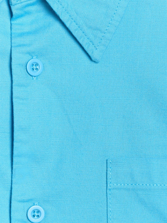 Damska koszula oversize 4F 4FRSS25TSHIF130 - niebieska