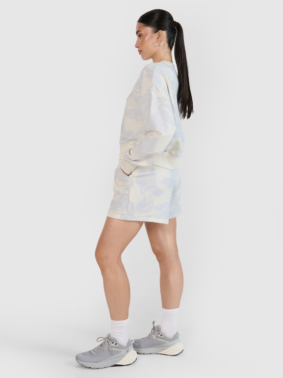 Damskie spodenki dresowe 4F 4FRSS25TSHOF708 - białe