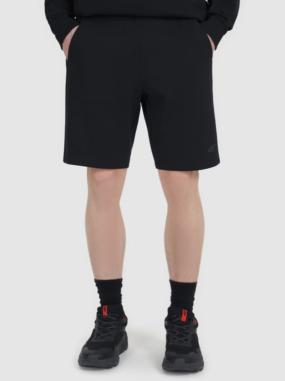 Męskie spodenki dresowe 4F 4FRSS25TSHOM745 - czarne