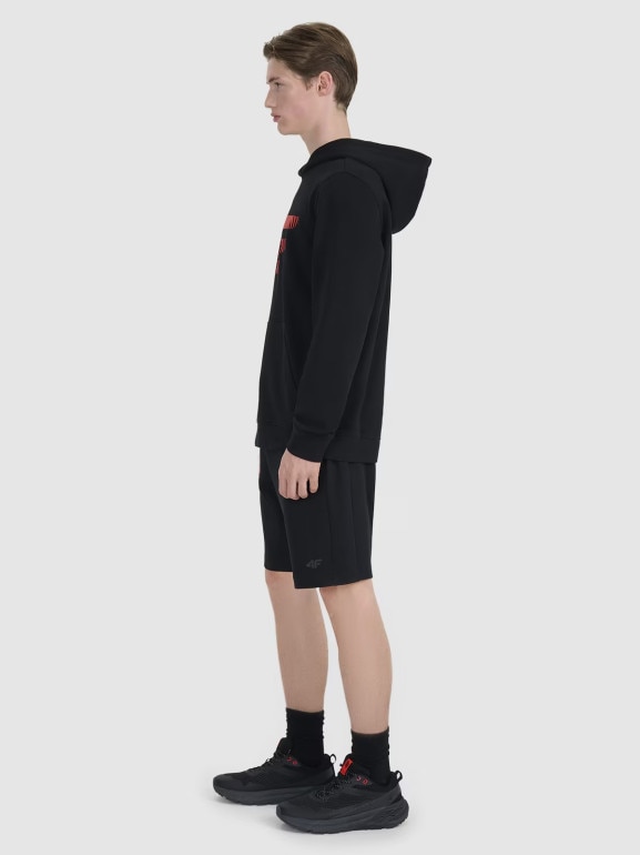 Męskie spodenki dresowe 4F 4FRSS25TSHOM745 - czarne