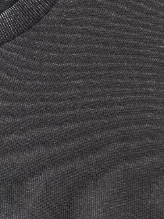 Damski t-shirt oversize z nadrukiem 4F 4FRSS25TTSHF2747 - czarny