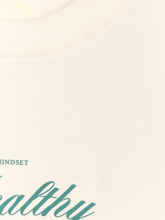 Damski t-shirt z nadrukiem 4F 4FRSS25TTSHF2780 - biały