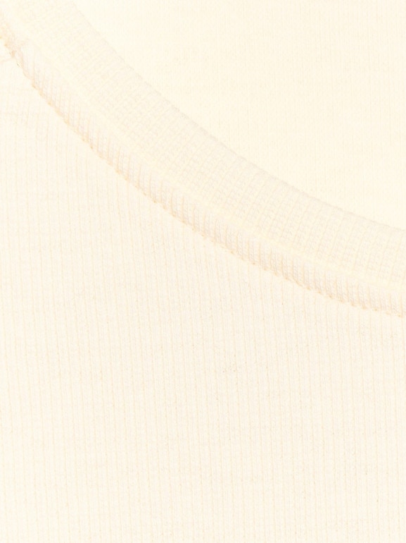 Damski t-shirt bez nadruku 4F 4FRSS25TTSHF2790 - biały