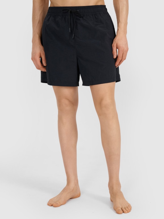 Męskie spodenki plażowe 4F 4FRSS25UBDSM178 - czarne