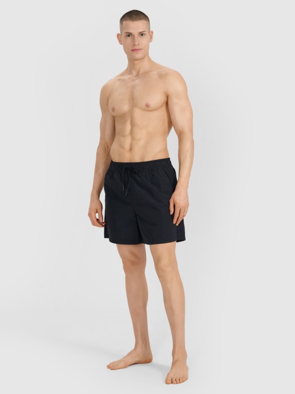 Męskie spodenki plażowe 4F 4FRSS25UBDSM178 - czarne