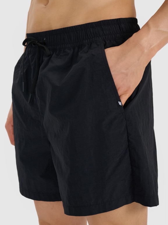 Męskie spodenki plażowe 4F 4FRSS25UBDSM178 - czarne