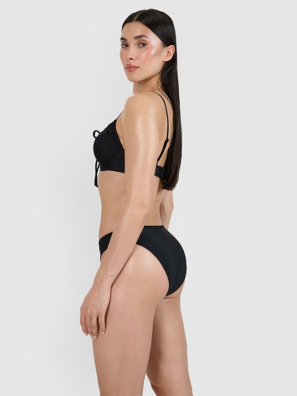 Damski kostium kąpielowy (góra) 4F 4FRSS25UBKTF099 - czarny